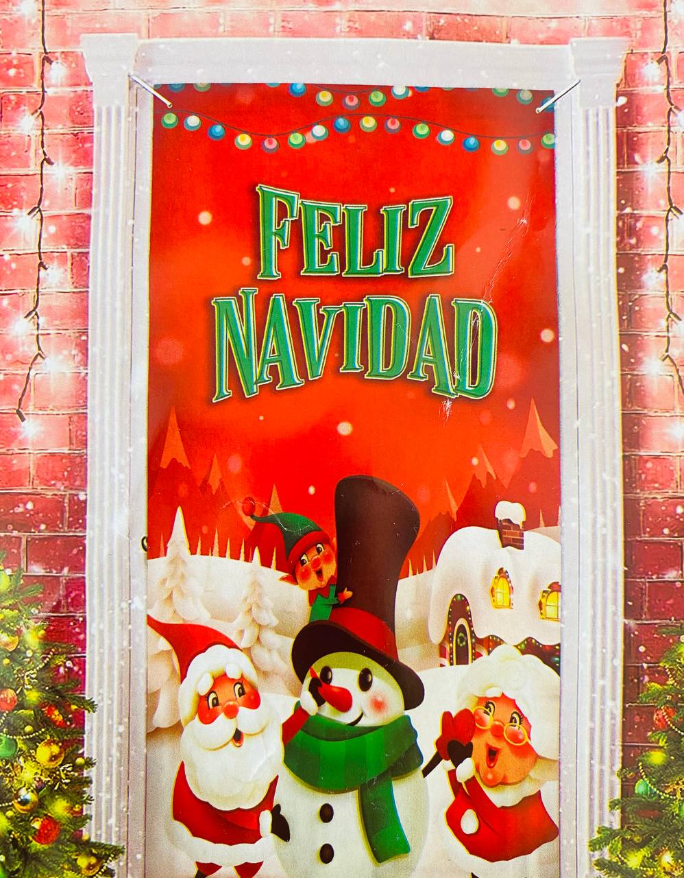 PROTECTORES DE PUERTA NAVIDEÑOS