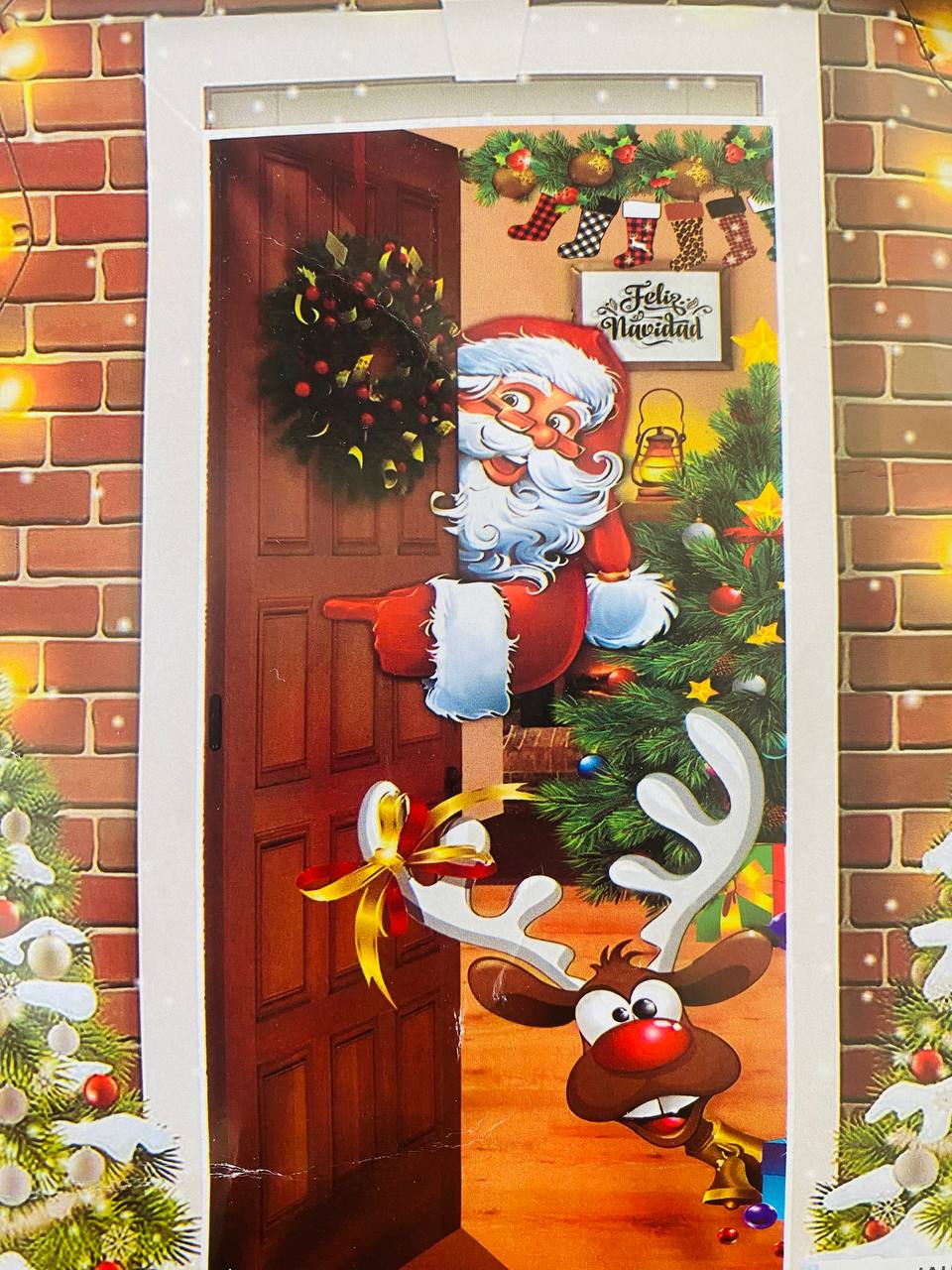 PROTECTORES DE PUERTA NAVIDEÑOS