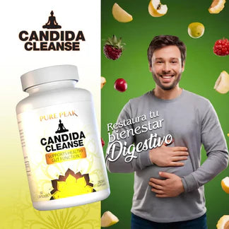 Candida Cleanse 60 Capsulas - Equilibra Tu Flora Intestinal y Transforma Tu Bienestar en 30 Días