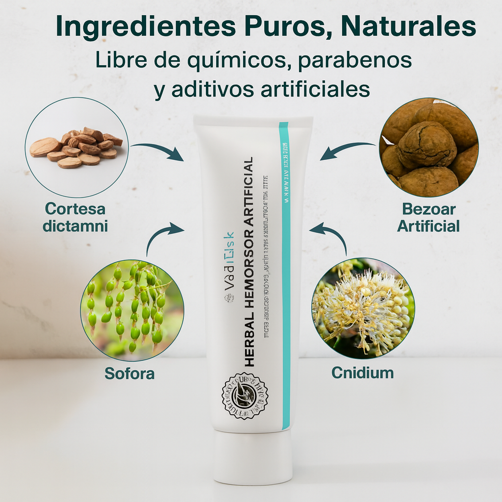 Tratamiento de hemorroides – Fórmula de acción rápida para apoyar con picazón y ardor