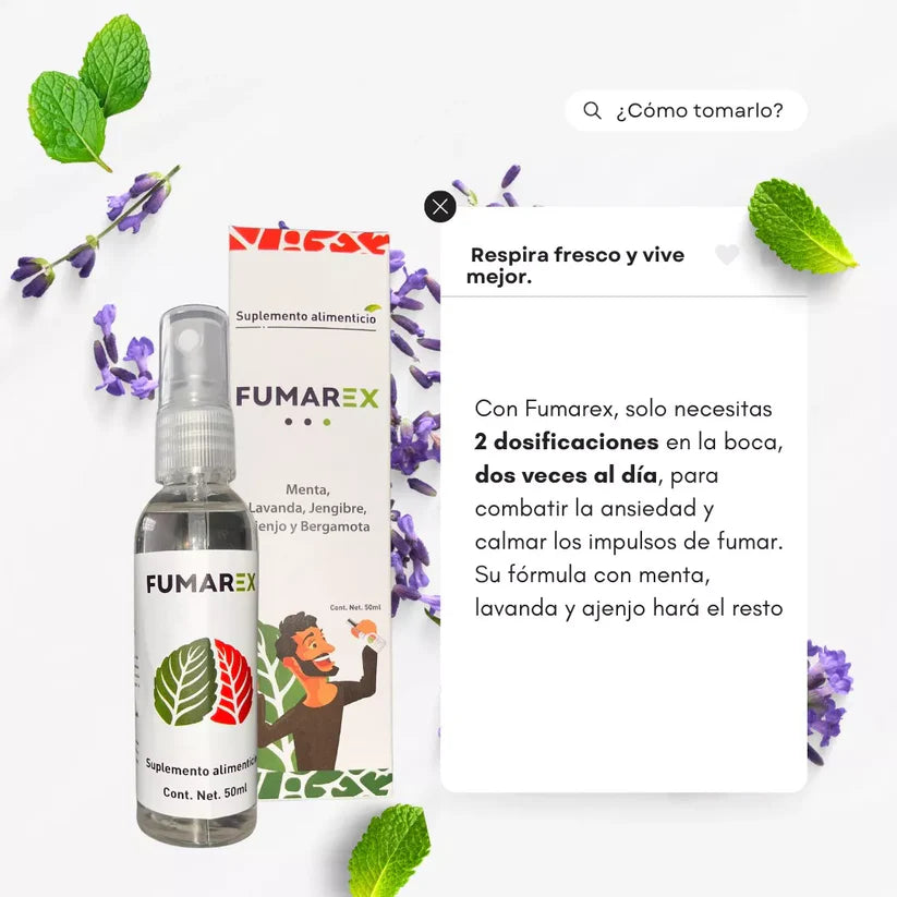 FUMAREX - Tratamiento Natural para dejar de fumar