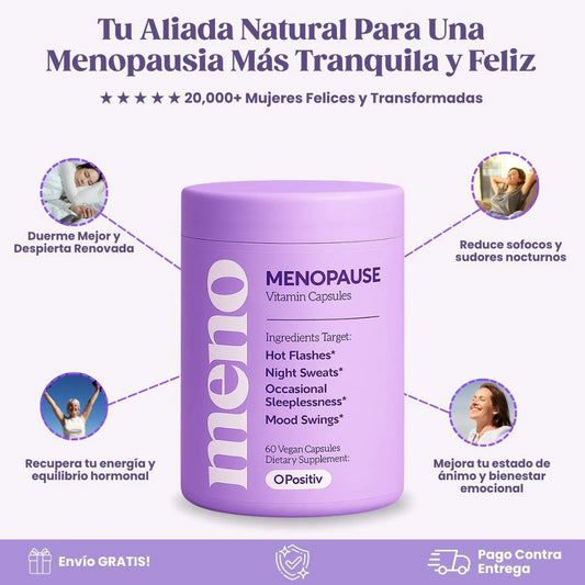 Multivitamínico para la menopausia MENO™ 60 Capsulas