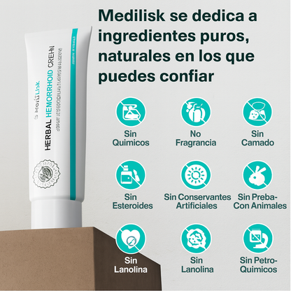 Tratamiento de hemorroides – Fórmula de acción rápida para apoyar con picazón y ardor